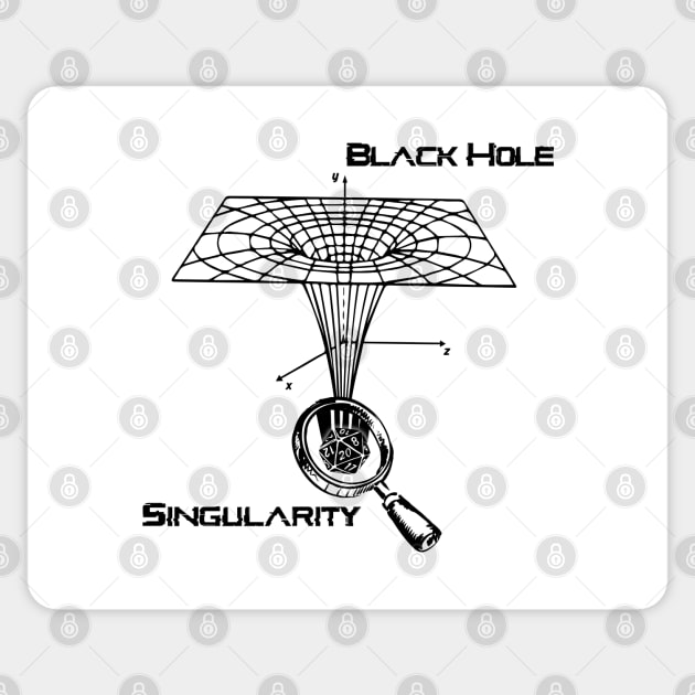 Dice Singularity! Sticker by Taki93